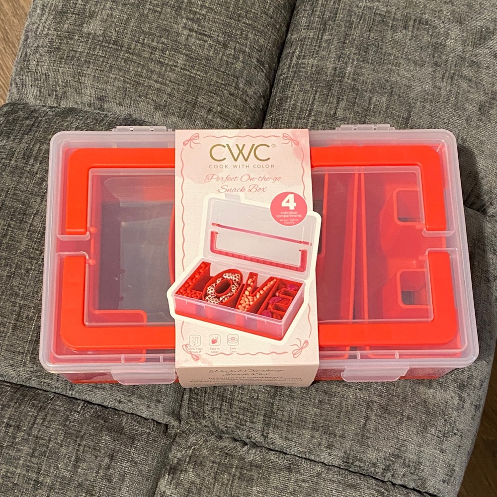 CWC Red Food Storage Box